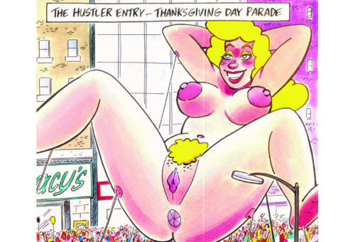 Thanks for the Laughs: A HUSTLER Cartoon Thanksgiving