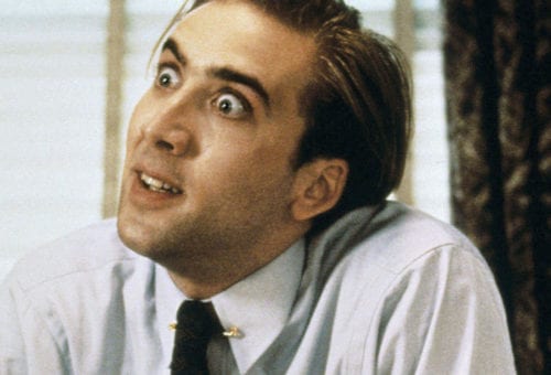 Nicolas Cage Noshes on What?