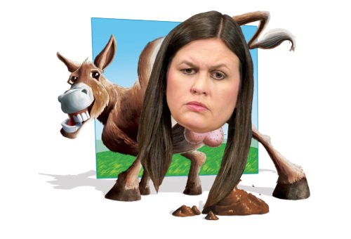 Asshole of the Month: Sarah Huckabee Sanders