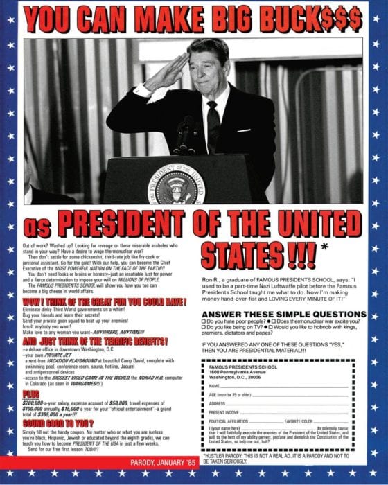 HUSTLER Classic: Schooling the President