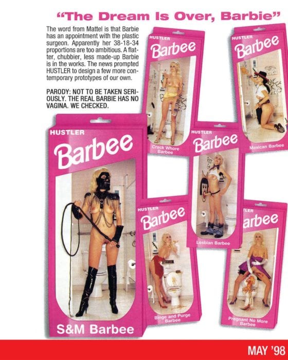 HUSTLER Classic: Come on Barbee, Get Real Barfy
