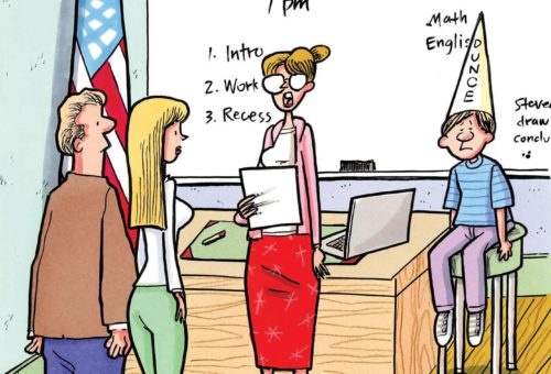 Friday Funnies: Getting Schooled