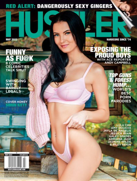 HUSTLER Magazine May 2023 cover